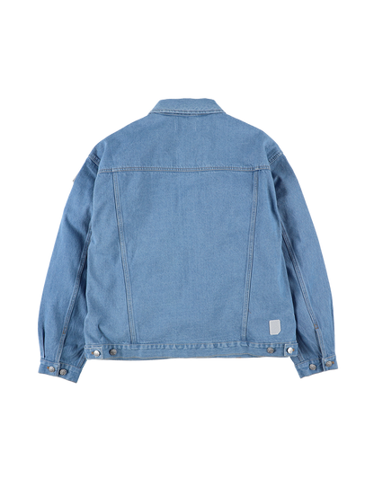 DENIM RIVET CHORE JACKET