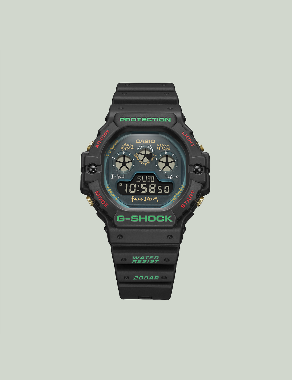 G-SHOCK DW-5900FA-1JR FACETASM ファセッタズム - 時計