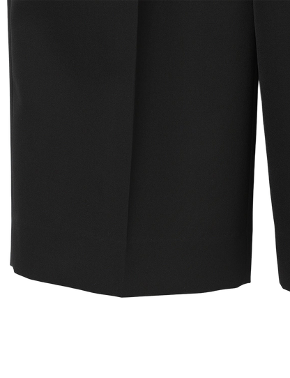 Extra Volumed Tapered Pants / black