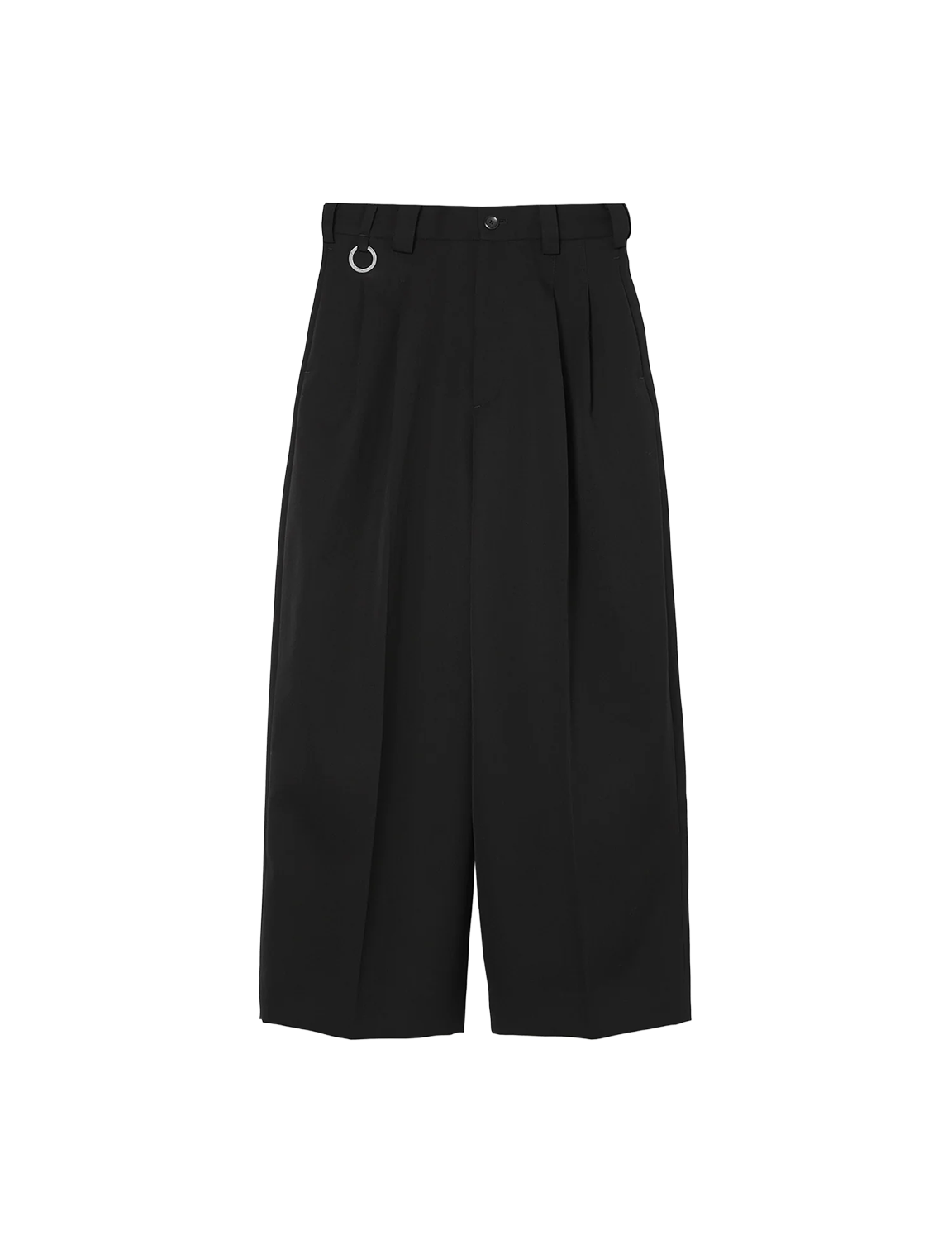 Extra Volumed Tapered Pants / black