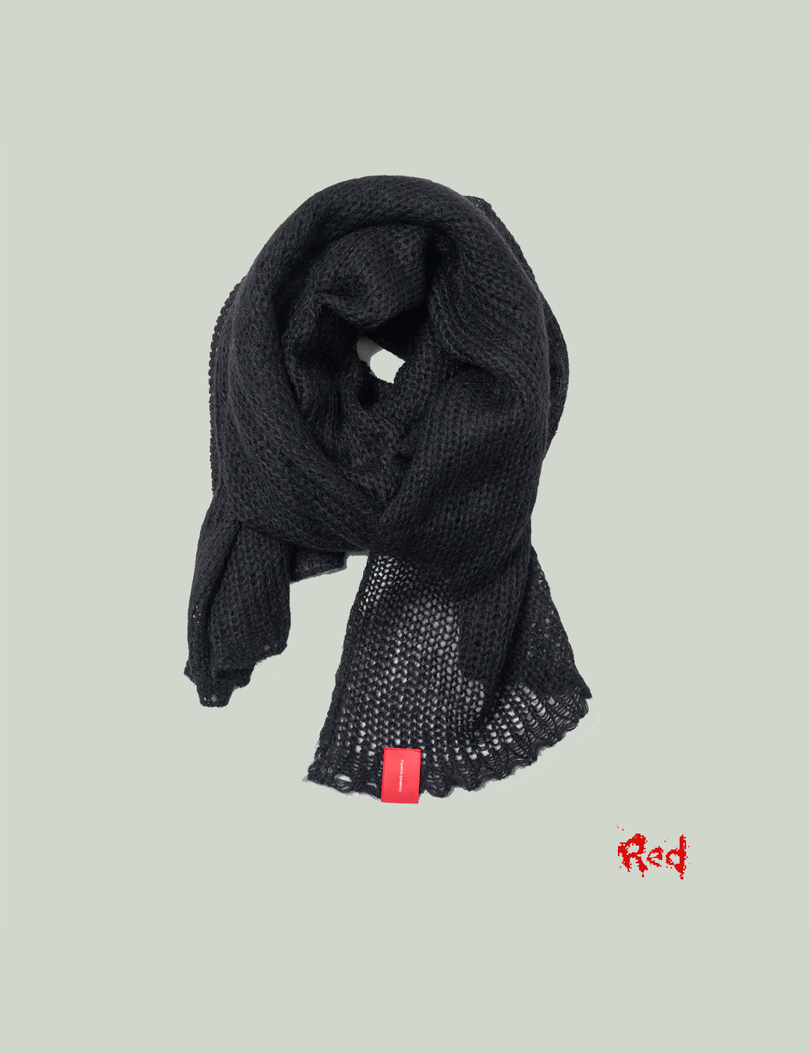 Fishnet Muffler - Black