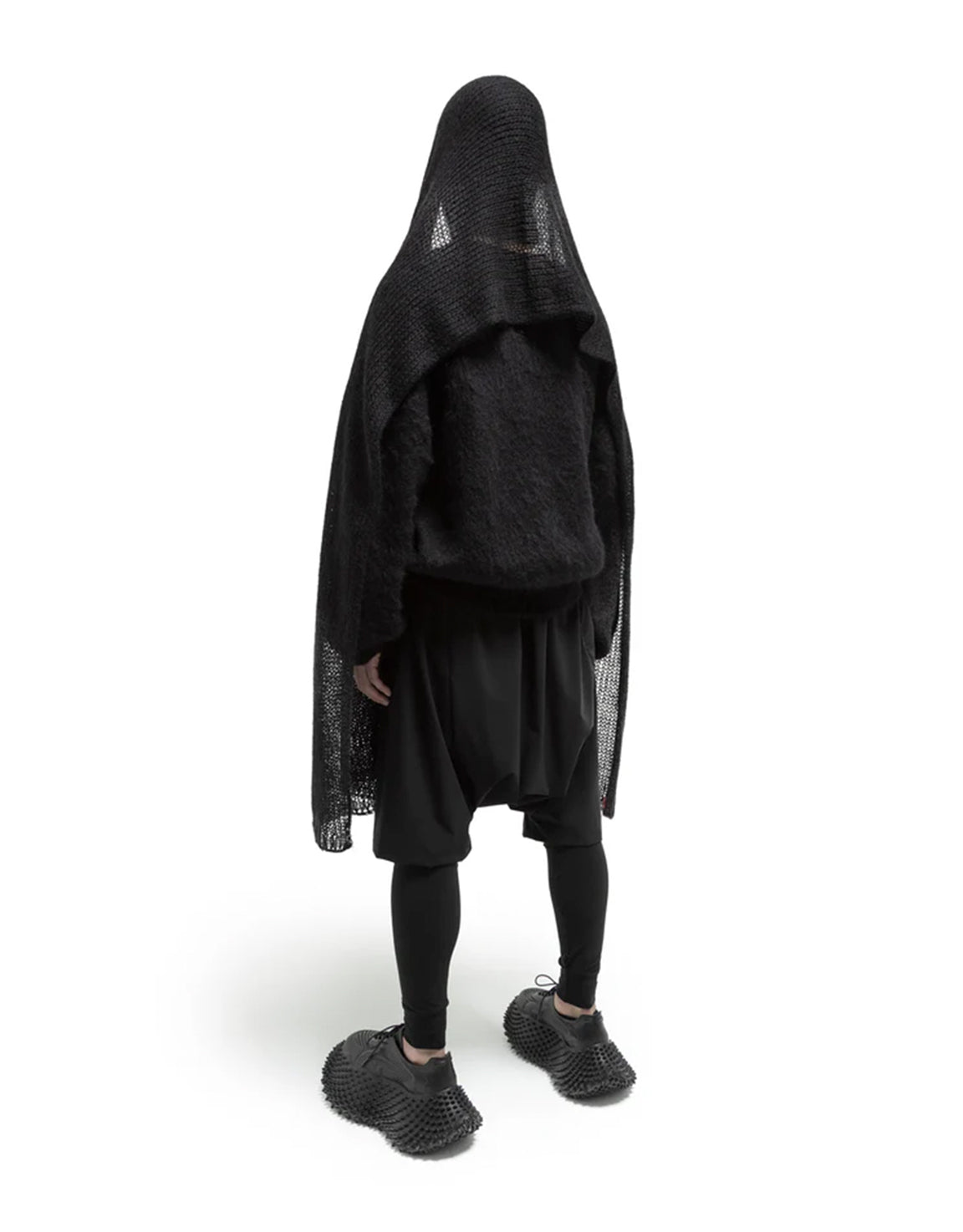 Fishnet Muffler - Black