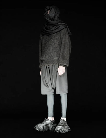 Fishnet Muffler - Black