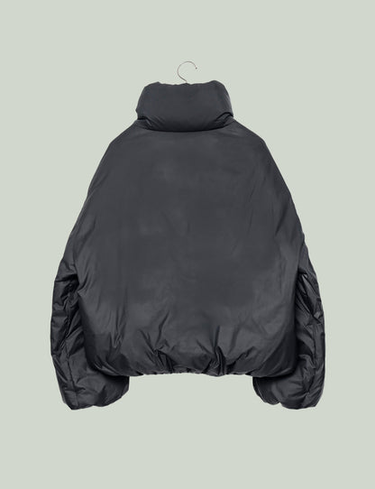 Deformed down jk - Black