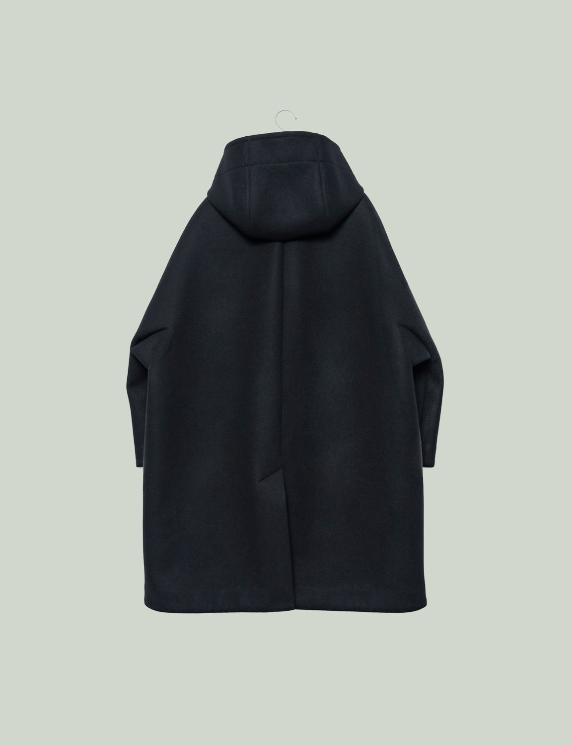 Vintage Modern Duffle Coat - Black 