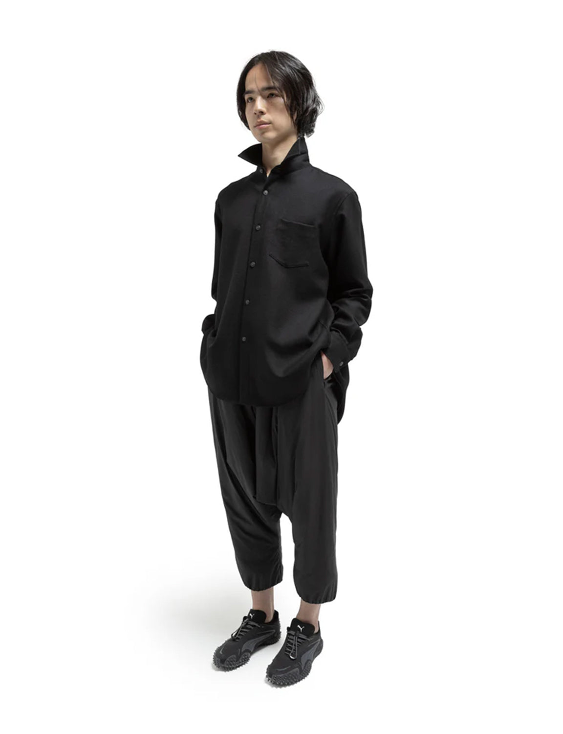 Padded Shalwar - Black