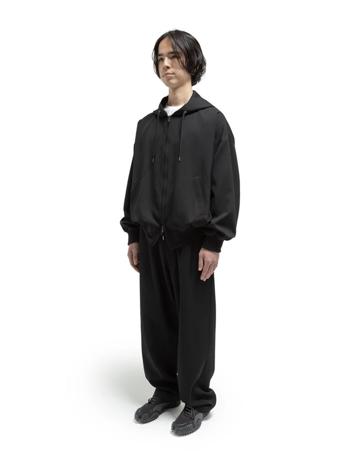 Relaxed Slacks - Black