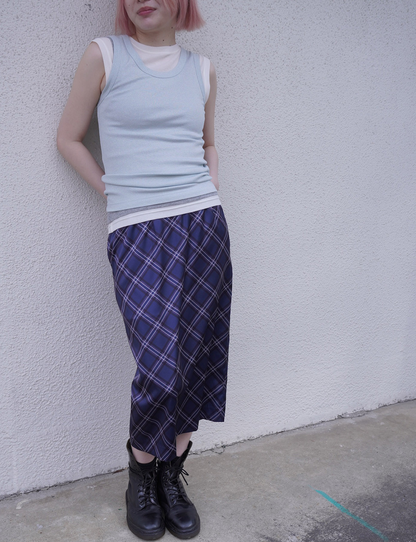 GLITTER RIB TANK TOP