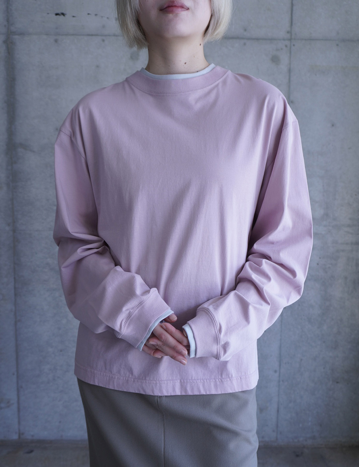 LAYERED L/S TEE