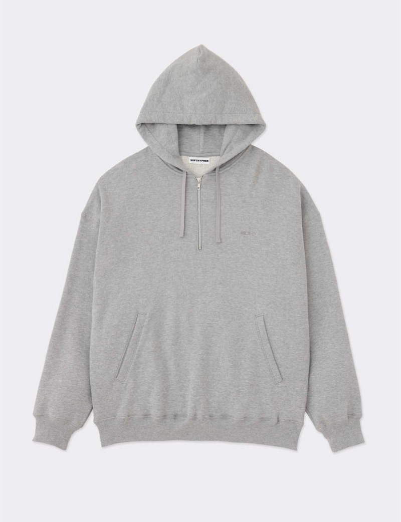 SOHY HALF ZIP UP HOODIE