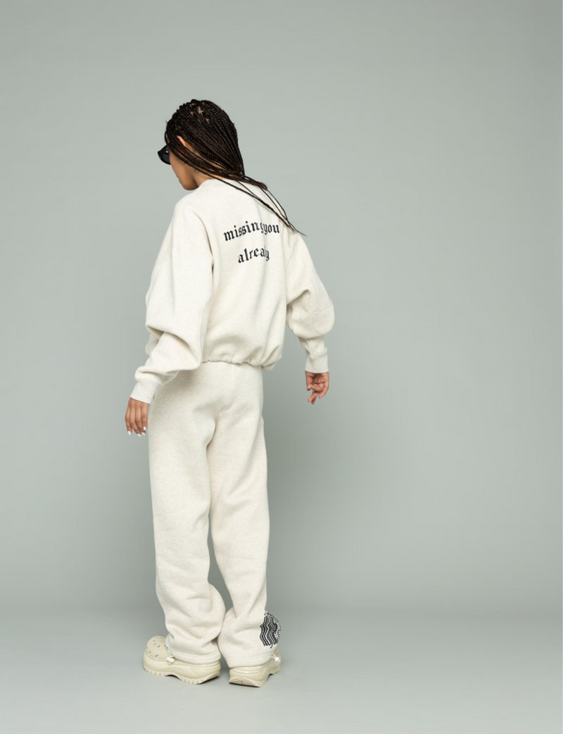 MESSAGE SWEAT SHIRT