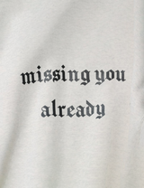 MESSAGE SWEAT SHIRT