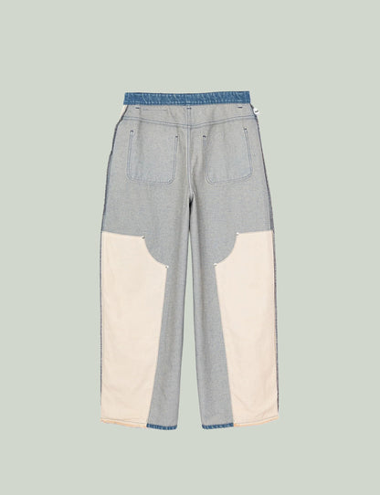 REVERSIBLE DENIM PANTS (BLUE)