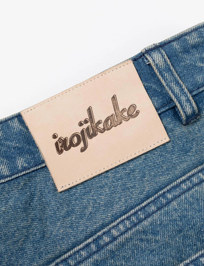 REVERSIBLE DENIM PANTS (BLUE)