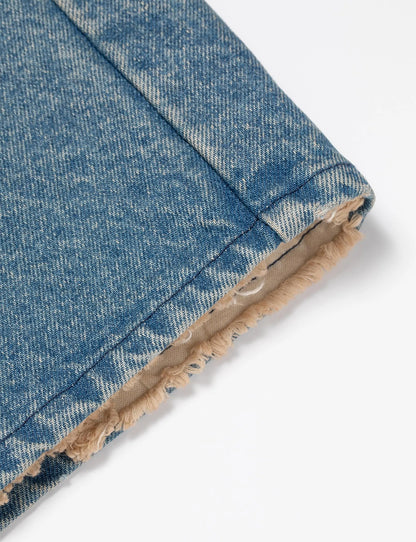 REVERSIBLE DENIM PANTS (BLUE)