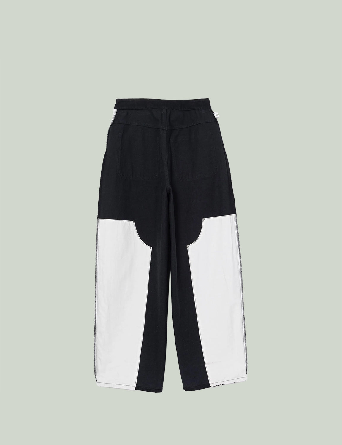 REVERSIBLE DENIM PANTS (BLACK)