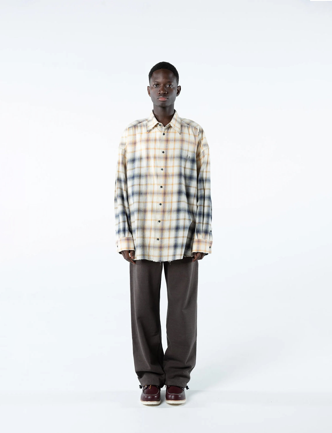 ECO SWEAT PANTS♲ (BROWN)