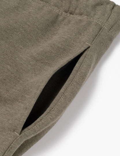 ECO SWEAT PANTS♲ (KHAKI)