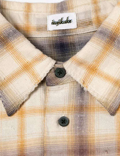 TARTAN BIG SHIRT (BLUE)