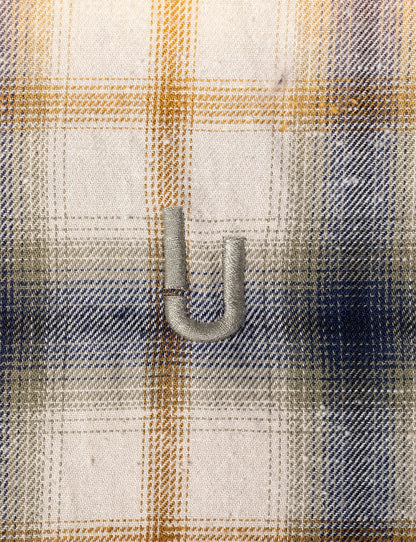 TARTAN BIG SHIRT (BLUE)