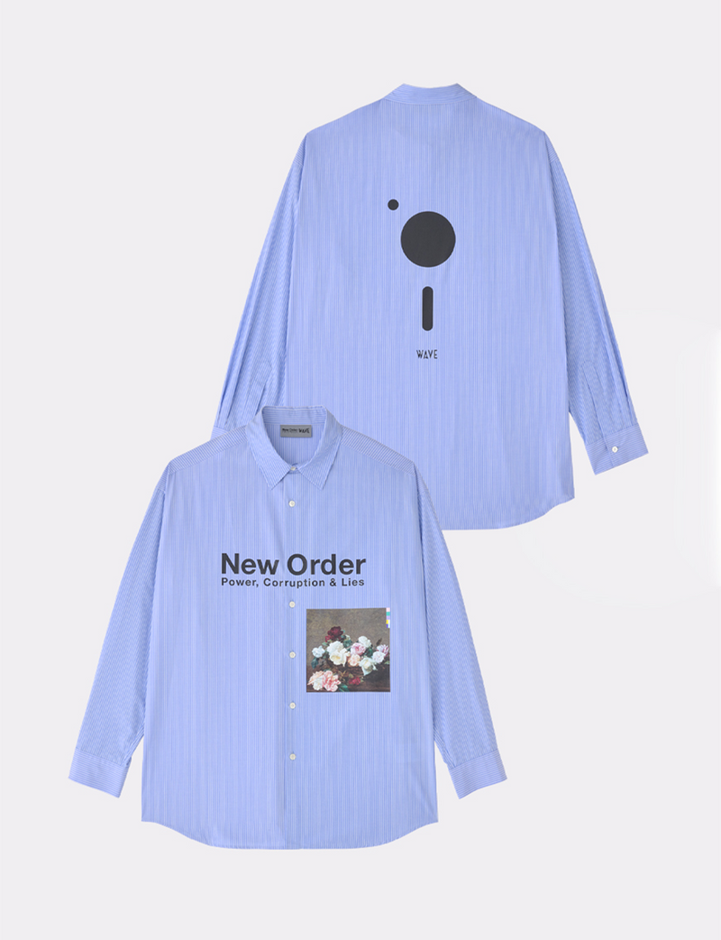 【WAVE × New Order】 Power, Corruption & Lies SHIRT