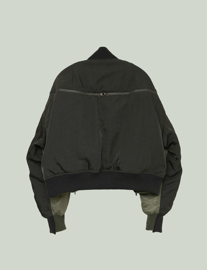 DISTORTED ZIPPER MA-1