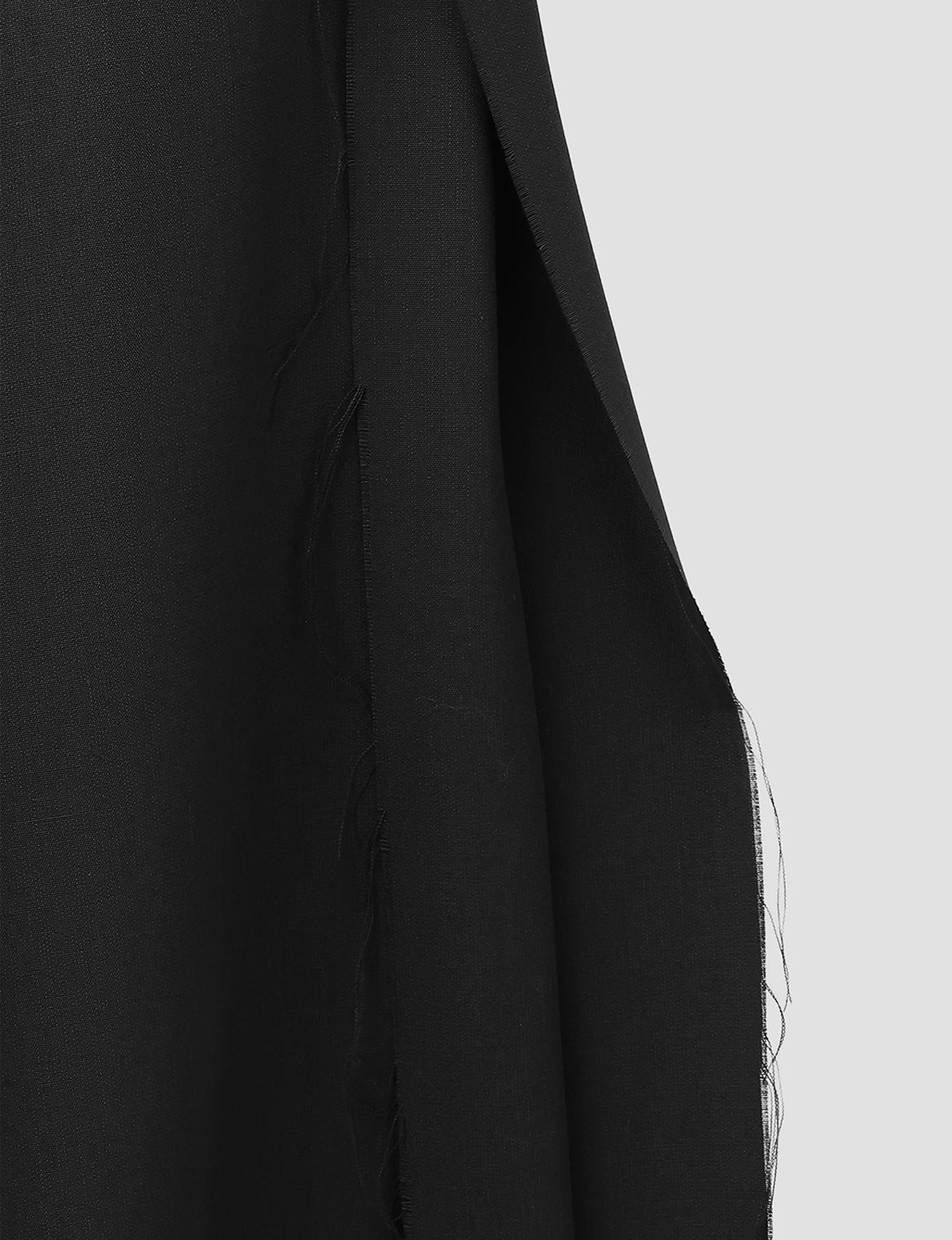 DISTRESSED WOOL TROUSERS