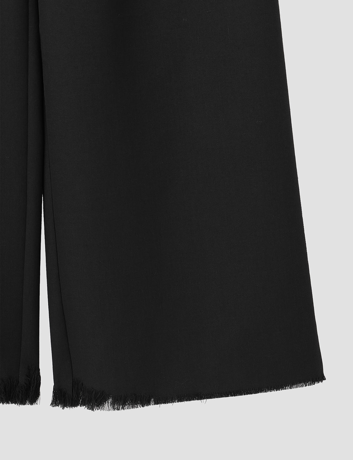 DISTRESSED WOOL TROUSERS