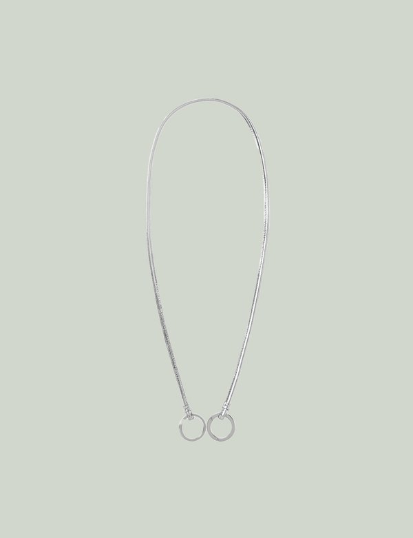 Key Necklace / silver × silver