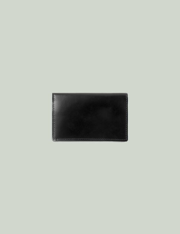 Card Case / black × silver