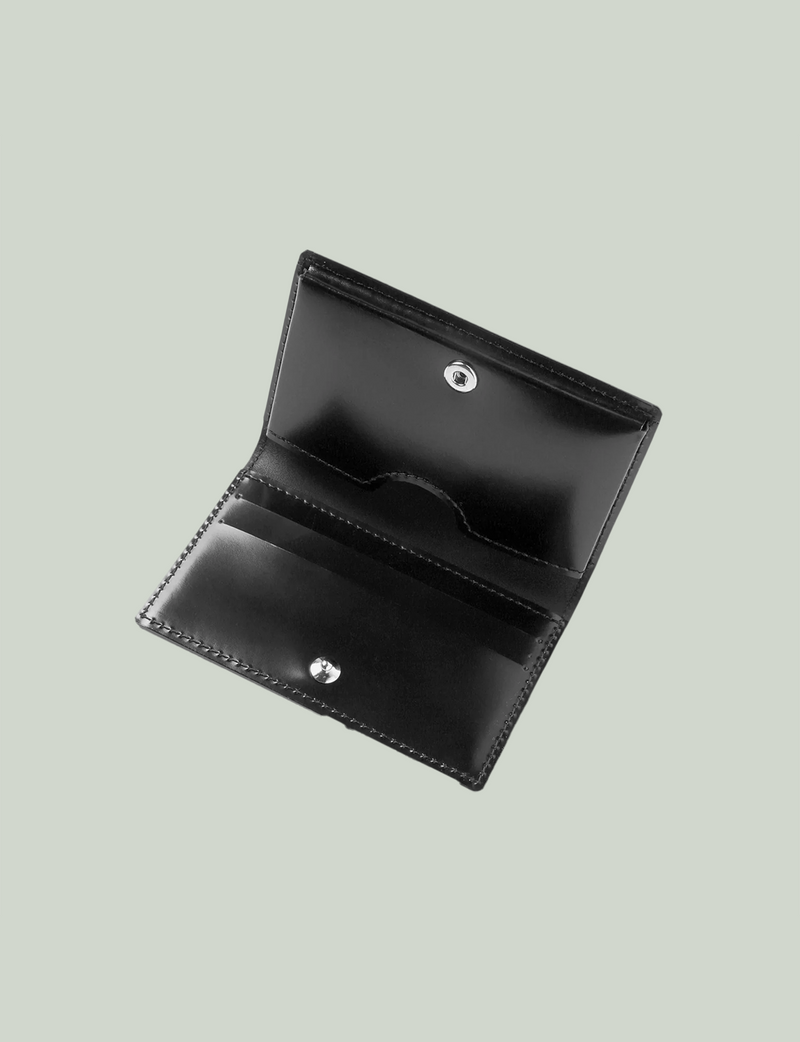 Card Case / black × silver