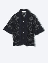 TOGA PULLA - LACE SHIRT | 2022SS