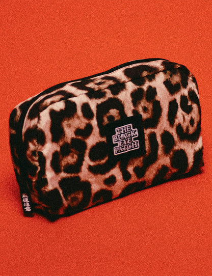 LEOPARD PATTERNED RIPSTOP MINI POUCH