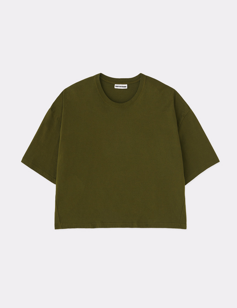 COLOR CROPPED TEE