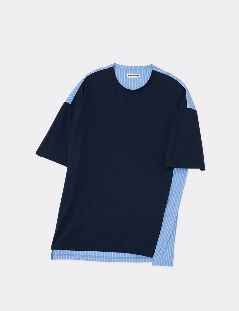 STRIPE BACK TEE