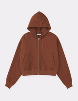 SOHY SHORT ZIP UP HOODIE