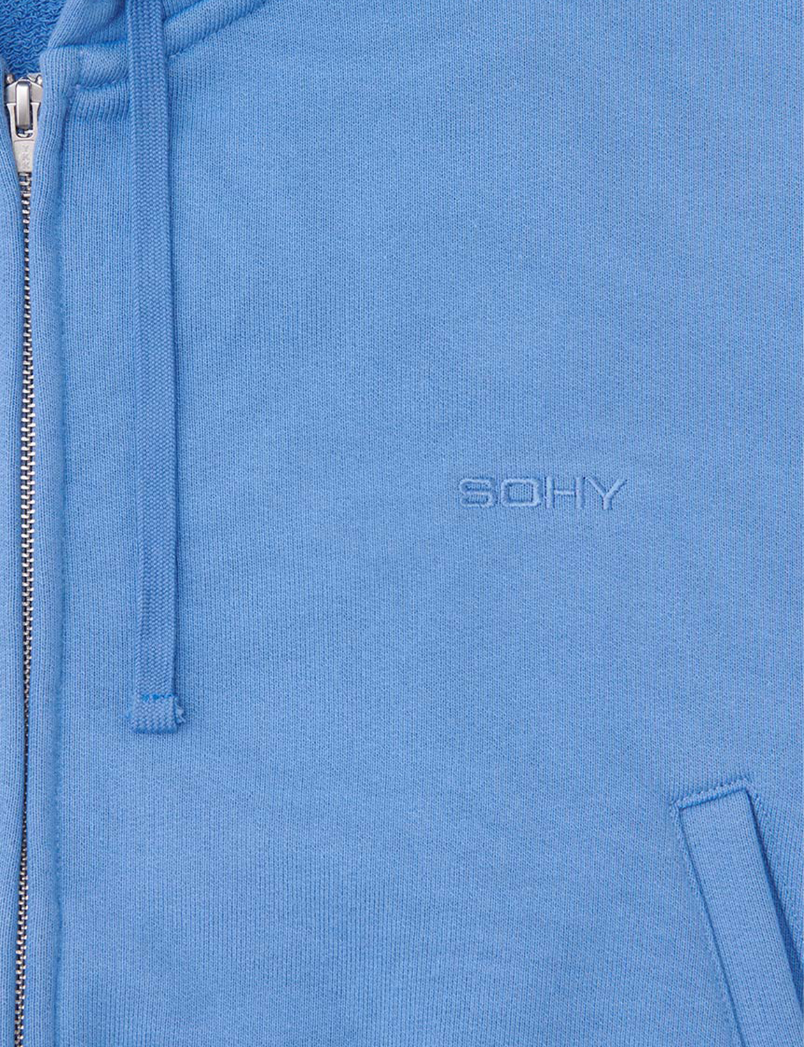 SOHY SHORT ZIP UP HOODIE