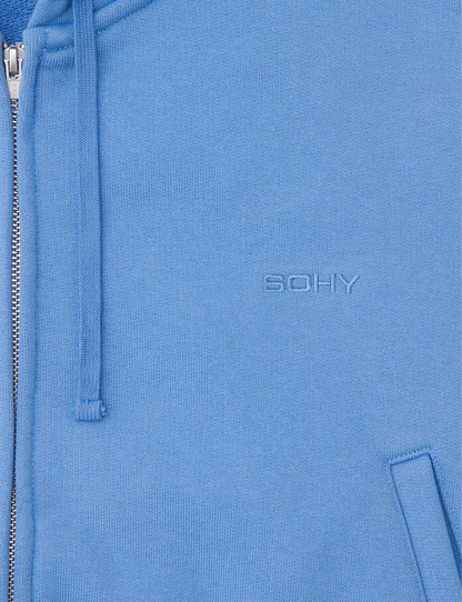 SOHY SHORT ZIP UP HOODIE