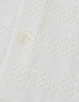 LACE BORDER S/S SHIRT