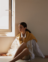 LACE LAYER LONG SHIRT