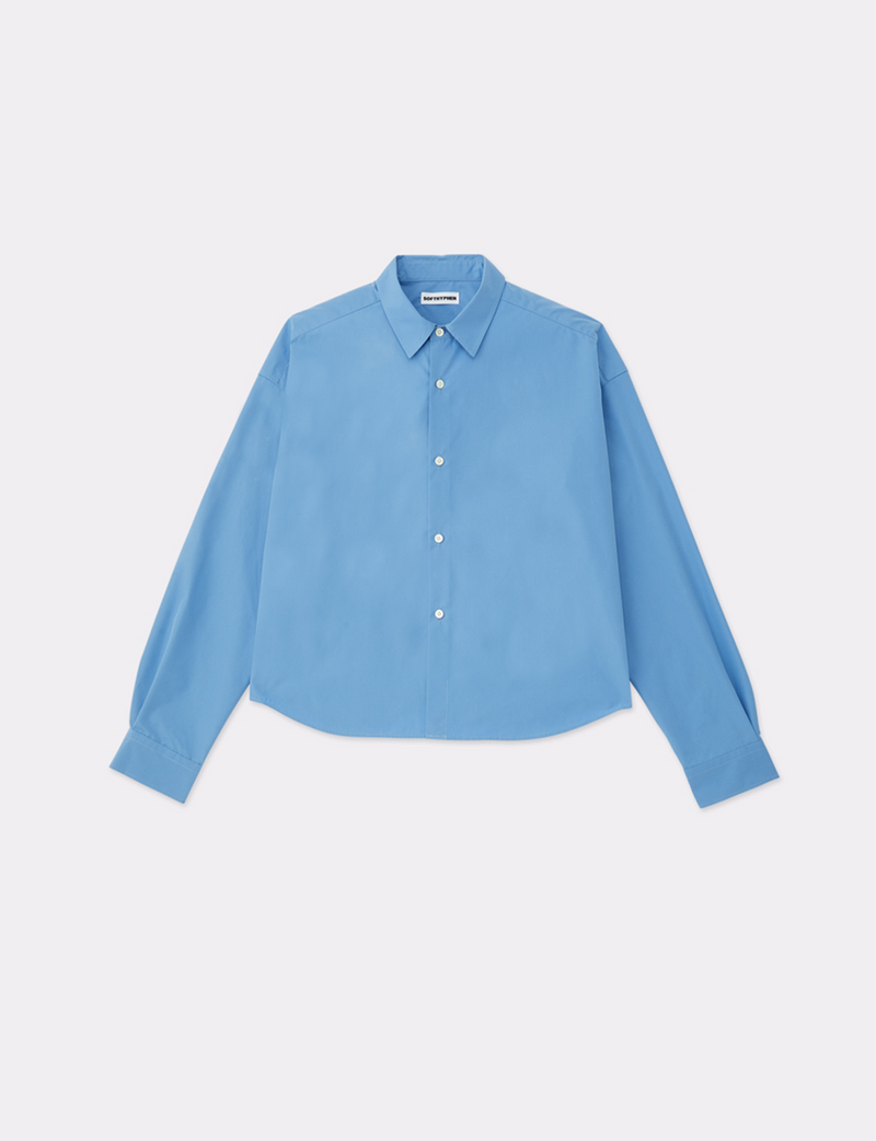 TYPEWRITER CROPPED SHIRT