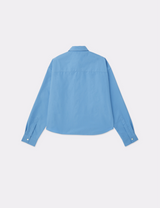 TYPEWRITER CROPPED SHIRT