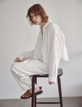 TYPEWRITER CROPPED SHIRT