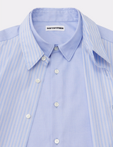 DOUBLE FRONT OVER SIZED SIGNATURE S/S SHIRT