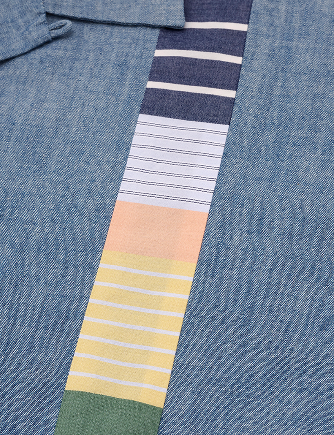 BORDER STRIPE CUBAN S/S SHIRT