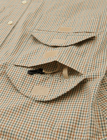 MULTI POCKETS OVERSIZED S/S SHIRT