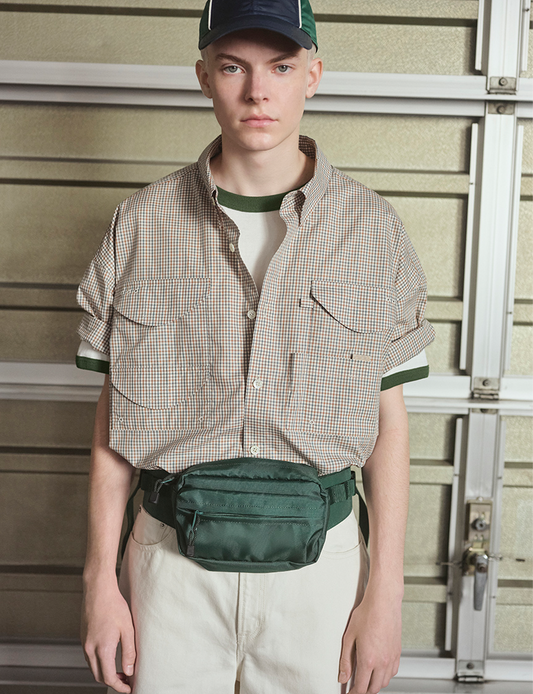 MULTI POCKETS OVERSIZED S/S SHIRT