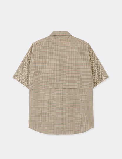 MULTI POCKETS OVERSIZED S/S SHIRT