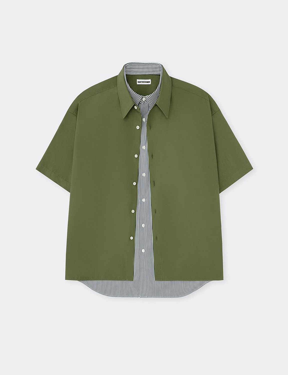 DOUBLE FRONT OVERSIZED S/S SHIRT
