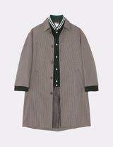 BACK TO FRONT AWARD BALMACAAN COAT